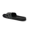 Shop Women's Black Ripple Effect Adjustable Velcro Sliders-Full