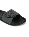 Shop Women's Black Ripple Effect Adjustable Velcro Sliders