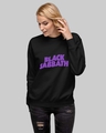 Shop Women's Black Sabbath Printed Regular Fit Sweatshirt-Front