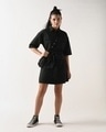 Shop Women's Black Shirt Dress-Design