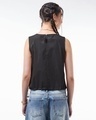 Shop Women's Black Parachute Short Top-Design