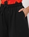 Shop Women's Black Flared Fit Shorts
