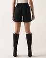 Shop Women's Black Shorts-Full