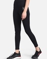 Shop Women's Black Skinny Fit Tights-Design