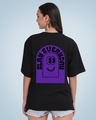 Shop Women's Black Slay Everyday Graphic Printed Oversized T-shirt-Design