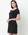 Shop Women's Black Slim Fit Bodycon Dress-Design