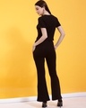 Shop Women's Black Slim Fit Co-ordinates-Full