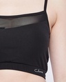 Shop Women's Black Slim Fit Crop Top