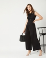 Shop Women's Black Slim Fit Jumpsuit