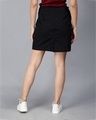 Shop Women's Black Slim Fit Skirts-Design