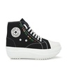 Shop Women's Black Sneakers-Full