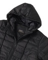 Shop Women's Black Relaxed Fit Puffer Jacket