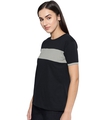 Shop Women's Black Solid T-shirt-Design