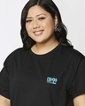 Shop Women's Black Starboi Graphic Printed Plus Size Boyfriend T-shirt