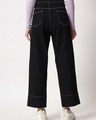 Shop Women's Black Straight Fit Jeans-Full