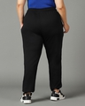Shop Women's Black Oversized Plus Size Joggers-Design