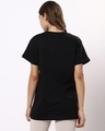 Shop Women's Black Sweet Memories Graphic Printed Boyfriend T-shirt-Design