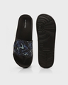 Shop Women's Black Tie & Dye Velcro Sliders-Design