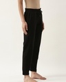 Shop Women's Black Track Pants-Design