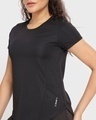 Shop Women's Black Training T-shirt