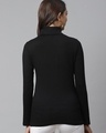 Shop Women's Black Turtle Neck Top-Design