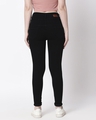 Shop Women's Black Washed Slim Fit High Waist Jeans-Design