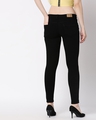 Shop Women's Black Washed Slim Fit Mid Waist Jeans-Design
