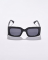 Shop Women's Black Wayfarer UV Protected Lens Sunglasses
