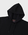 Shop Women's Black Weird T&J Graphic Printed Oversized Hoodie