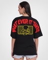 Shop Women's Black Whatever It Takes Graphic Printed Oversized T-shirt-Design