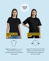 Shop Women's Black Whatever It Takes Graphic Printed Oversized T-shirt
