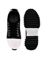 Shop Women's Black & White Color Block Casual Shoes-Full