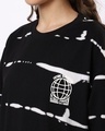 Shop Women's Black & White Oversized T-shirt