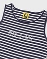 Shop Women's Black & White Striped Lounge T-shirt Dress