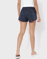 Shop Women's Blue All Over Dolphin Printed Boxers-Full