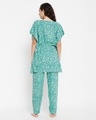 Shop Women's Blue All Over Floral Printed Nightsuit