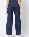 Shop Women's Blue All Over Heart Printed Staright fit Jeans-Design