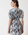 Shop Women's Blue All Over Printed Dress-Design
