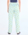 Shop Women's Blue All Over Printed Pyjamas-Full