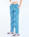 Shop Women's Blue All Over Printed Pyjamas-Design