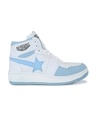 Shop Women's Blue & White Sneakers-Full