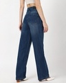 Shop Women's Blue Baggy Straight Fit Jeans-Design