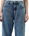 Shop Women's Blue Baggy Wide Leg Jeans