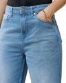 Shop Women's Blue Baggy Wide Leg Jeans