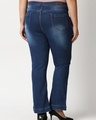 Shop Women's Blue Boot Cut Plus Size Jeans-Full