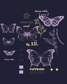 Shop Women's Blue Butterfly Theory Graphic Printed Boyfriend T-shirt