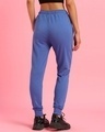 Shop Women's Blue Casual Slim Fit Joggers-Design