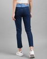 Shop Women's Blue Color Block Slim Fit Jeans-Full