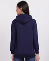 Shop Women's Blue Connect Hoodie Sweatshirt-Design
