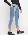 Shop Women's Blue Cut & Sew Slim Fit Jeans-Design